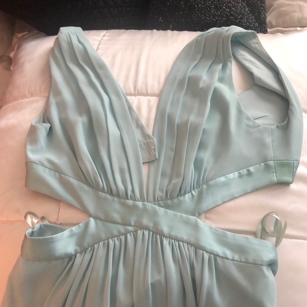 BCBG aqua formal dress. “Julianne” Size 6